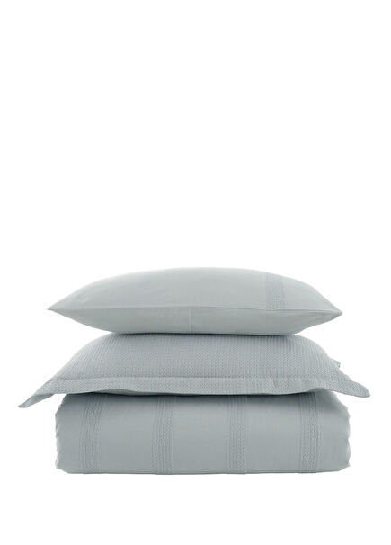 Novel Steel Grey Oversized Duvet Cover Set 220x240 cm