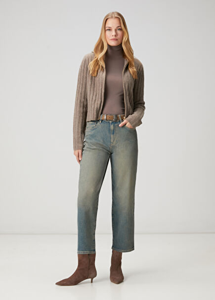 Blue Tapered Fit Jeans