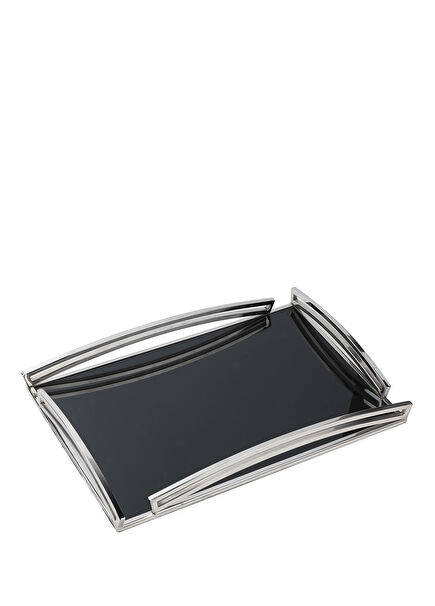 Silver Large Rectangular Tray
