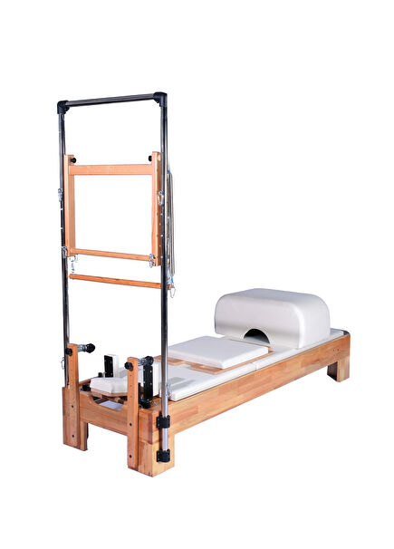 Tower Cream Reformer Plus (+) Pilates Machine