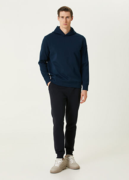 Lacivert Beli Kordonlu Jogger Eşofman Altı