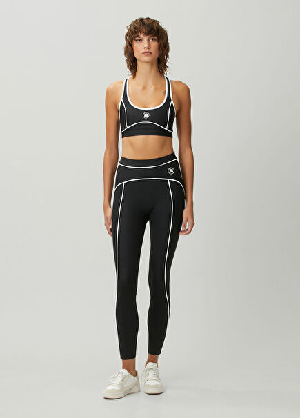 Black White Leggings