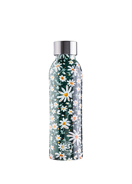 Twin Daisy Patterned Stainless Steel Thermos 500 ml