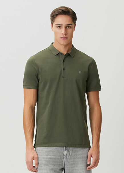 Reform Dark Khaki Polo T-Shirt