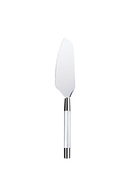 Zoe Transparent Silver Serving Knife