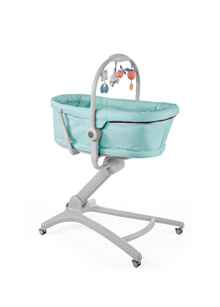 Baby Hug 4 IN1 Aquarelle Turkuaz Bebek Yatağı