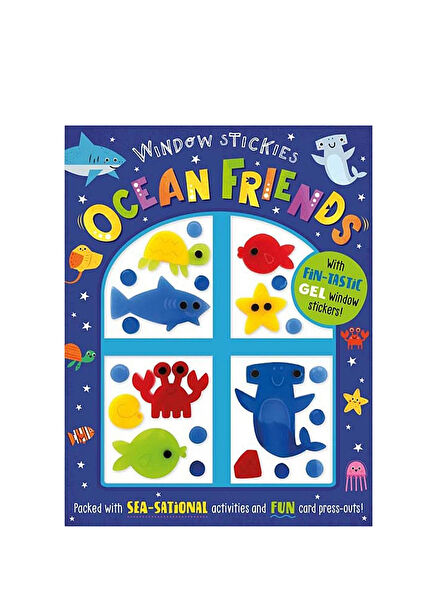Window Stickies Ocean Friends Foreign Language Book