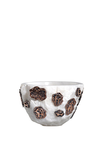 White Small Marble Decorative Bowl