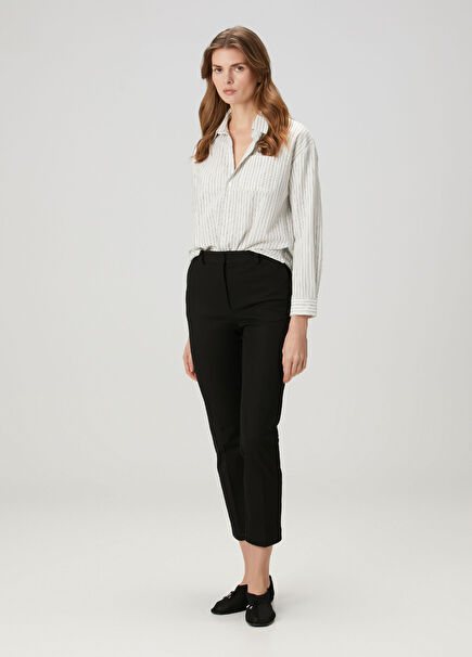 Coleman Black Gabardine Pants