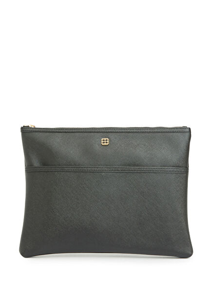 Saffiano Black File Holder