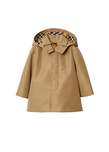 Bonded Car Bej Unisex Çocuk Trençkot