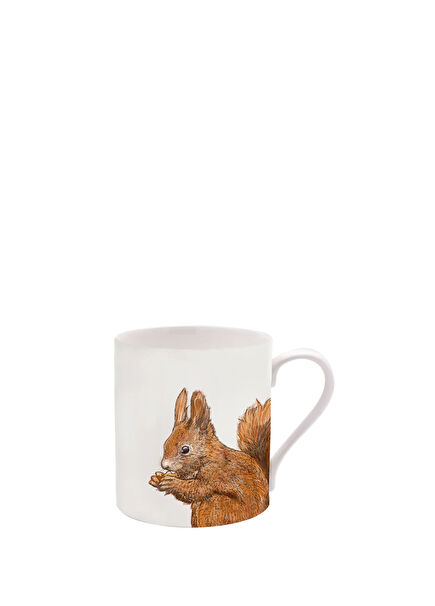 Woogland Wildlife Squirrel Porcelain Mug