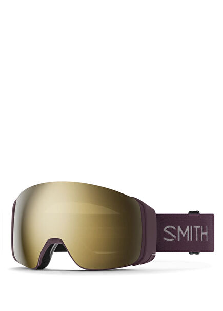 4D MAG Mystic ChromaPop Sun Black Gold Mirror Goggle +Bonus Lens Unisex Ski Goggles
