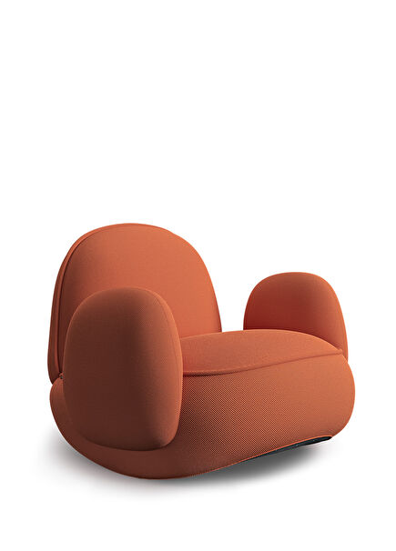 Mars Salmon Rocking Chair
