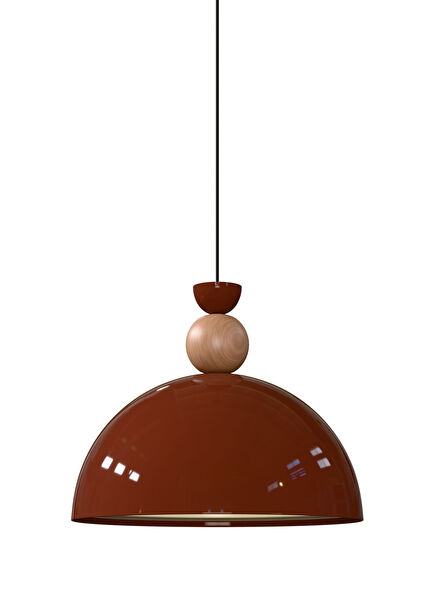 Rainbow Brown Metal Pendant Lamp