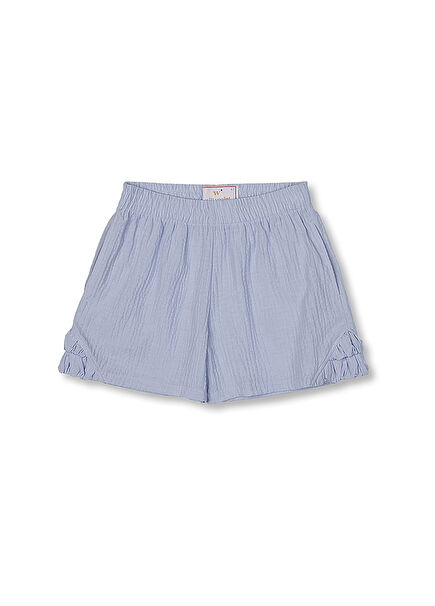 Marine Light Blue Girls' Shorts