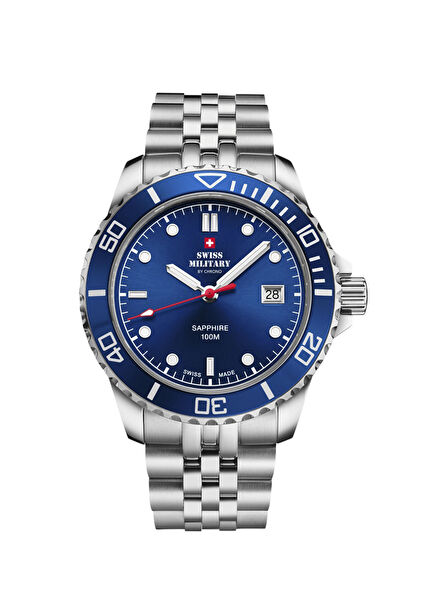 By Chrono Sports SM34109.02 Gümüş Çelik Erkek Kol Saati