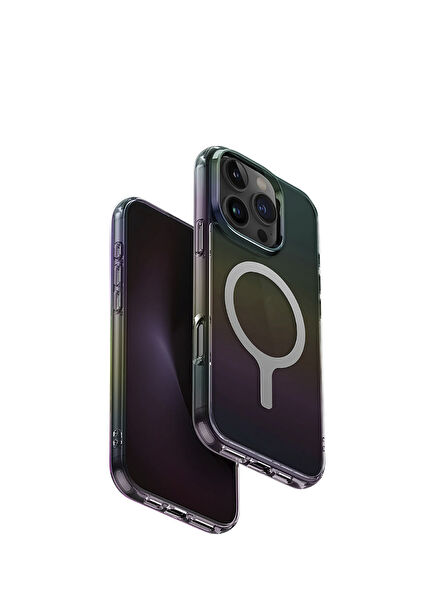 Iridescia iPhone 16 Pro Max Rainbow MagSafe Uyumlu Telefon Kılıfı