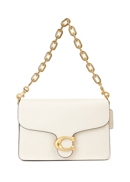 Tabby Off-White Women's Leather Crossbody Bag