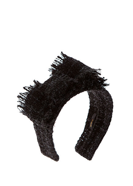 Kim Siyah Simli Tüvit Kadın Taç