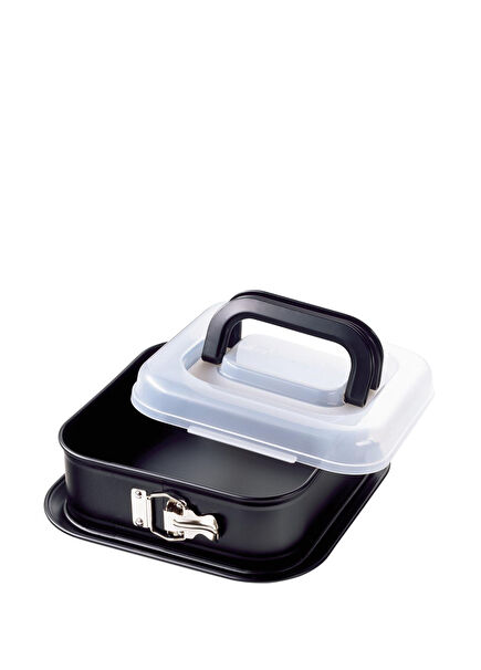 Kaiser Bake & Take Clamped Lid 24x24cm Cake Mold