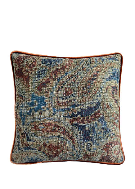 Zeugma Etnik Şal Desenli Dekoratif Kırlent 50 x 50 cm