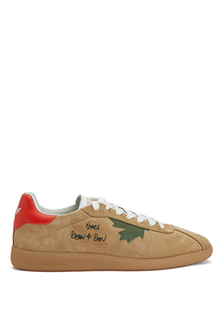 Multicolored Men's Suede Sneakers