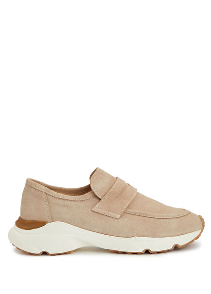 Beige Women's Leather Shoes