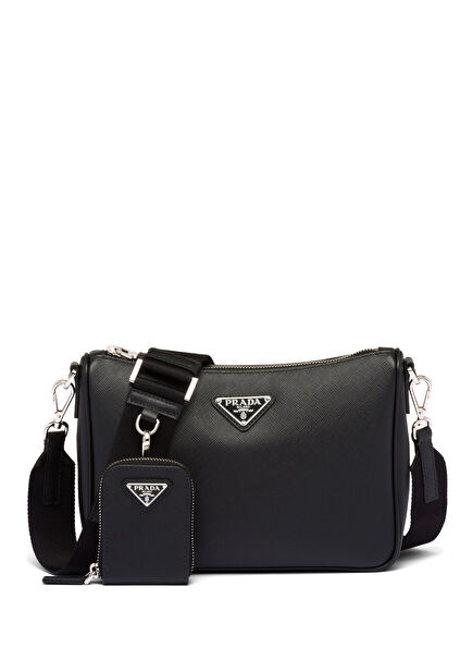 Saffiano Leather Shoulder Bag