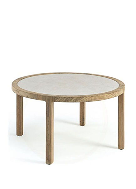 Grand Life Ice White Ceramic Medium Coffee Table