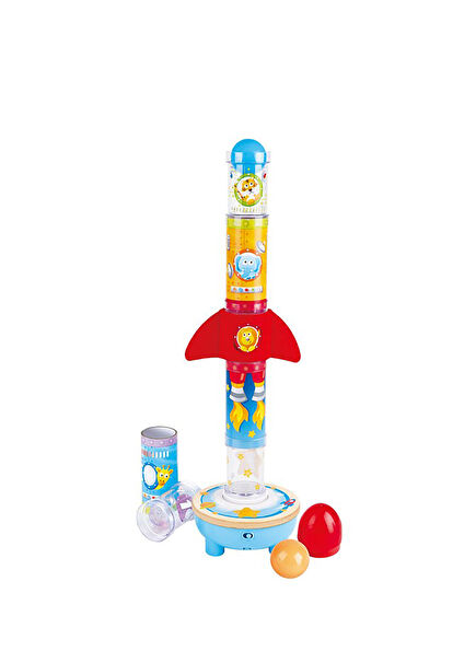 Multi-Color Toy Rocket