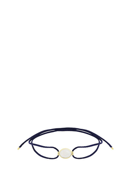 Pallas Moon Stone 925 Silver with 14 Karat Gold Micron Plating Women's Bracelet