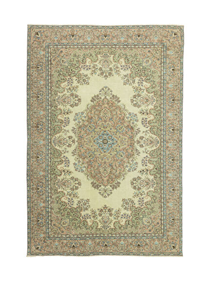 Abek Madalyon Tasarımlı Vintage Halı 208 x 303 cm
