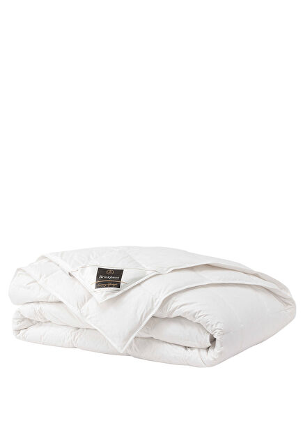 Chalet White Cotton Extra King Size Duvet 215 x 235 cm
