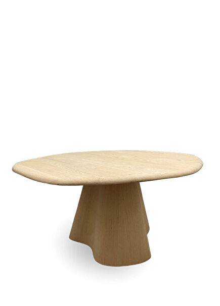 Organic Series Solid Wood Dining Table 143 x 140 x 75 cm