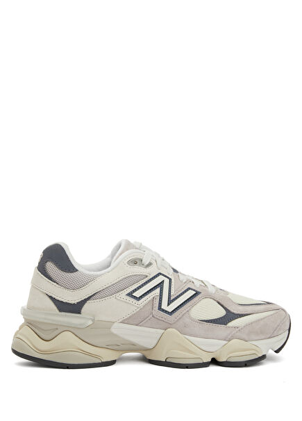 9060 Beige Men's Leather Sneakers