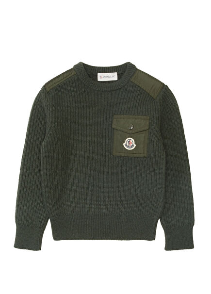 Haki Erkek Çocuk Kazak