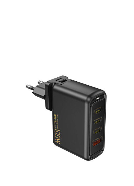 Wi-U022W Warrior Serisi GaN 100W QC+PD Universal Hızlı Şarj Başlığı