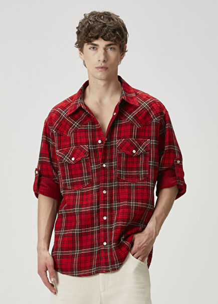 Panema Red Plaid Shirt