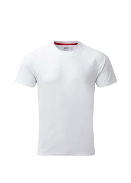 UV TEC Short Sleeve White Men's Thermal Undershirt