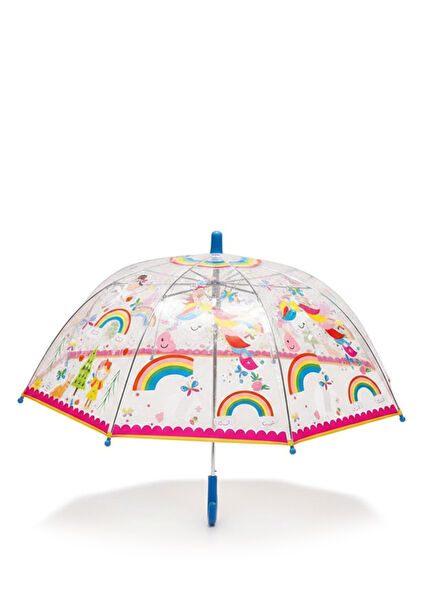 Rainbow Fairy Color Changing Transparent Girls' Umbrella