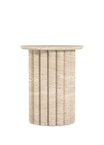 Elysian Traverten Yan Sehpa