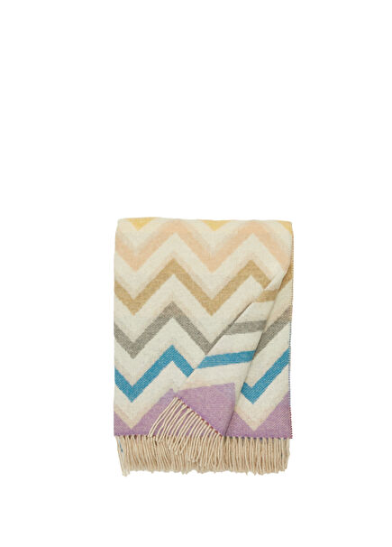 Watamu Multicolored Wool Throw