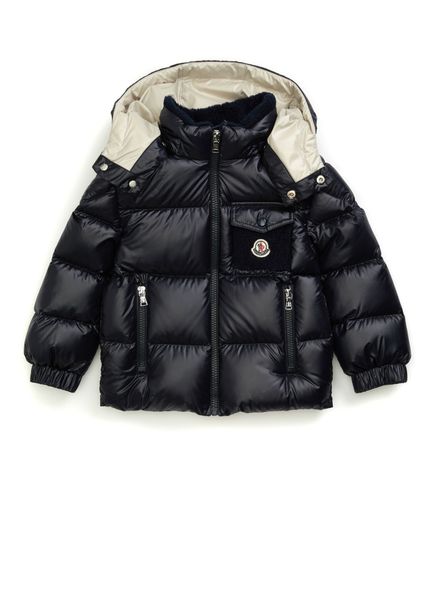 Yule Navy Blue Boy's Puffer Jacket