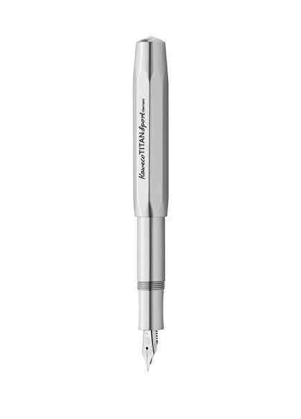 11000404 Titan Sport Silver Grey M Nib Fountain Pen