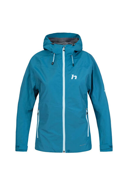 Abigail ink Blue Kapüşonlu Kadın Outdoor Ceket
