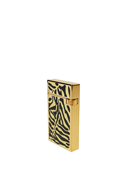 17305 2001 Fantaisies Zebra Limited Edition Yellow Lighter