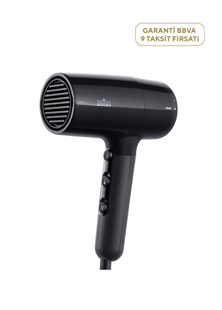 BRHD225E HD2.2 Iontec 2 Nozzle 2200W Black Hair Dryer with Diffuser