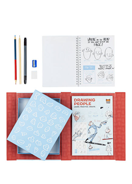 How to Draw People Coloring Set