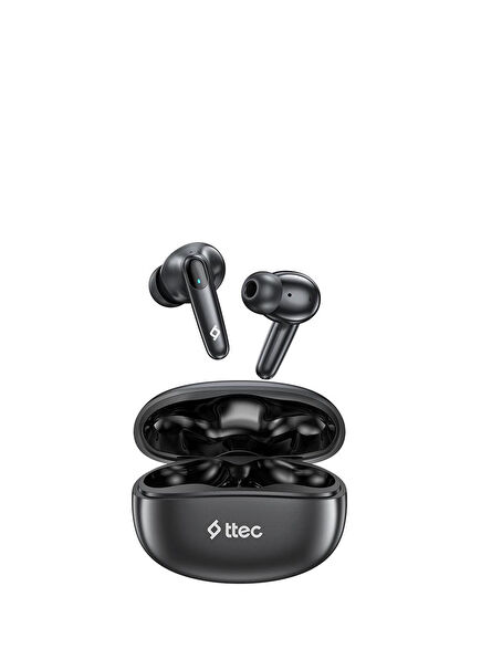 AirBeat Pro Gerçek Kablosuz Siyah TWS Kulak İçi Bluetooth Kulaklık 2KM167